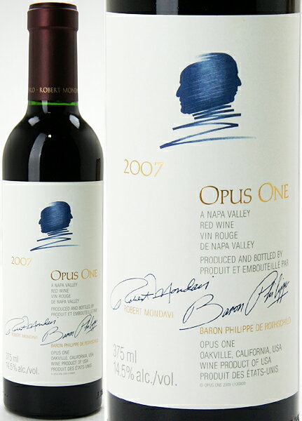 [2007]　オーパス・ワン　ハーフ　-液漏れ-　375ml赤ワイン【コク辛口】【YDKG-tk】【ワイン】【GVF】【RCP】【wineday】^QARM01HW^