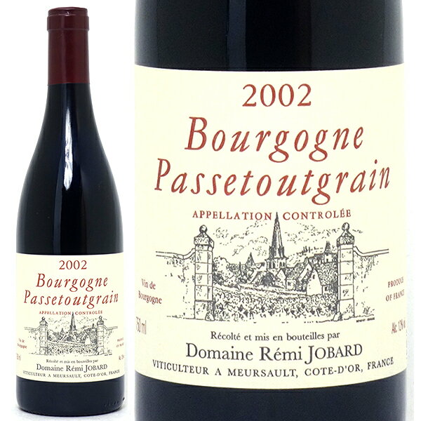 [2002] ブルゴーニュ パストゥグラン 750ml (レミ ジョバール)赤ワイン【コク辛口】【ワイン】^B0JRBPAA^