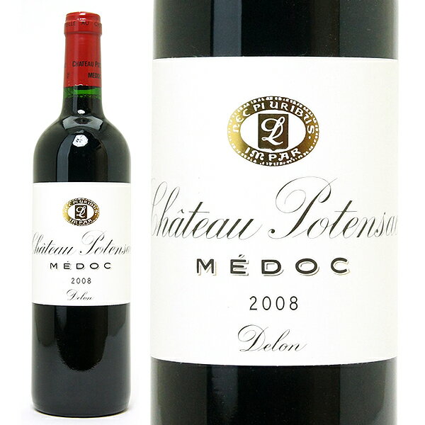 [924]【アウトレット】[2008] シャトー ポタンサック キャップ擦れ 750ml(AOCメドック)赤ワイン【コク辛口】 【ワイン】【GVA】【AB】^AHTC01AL^