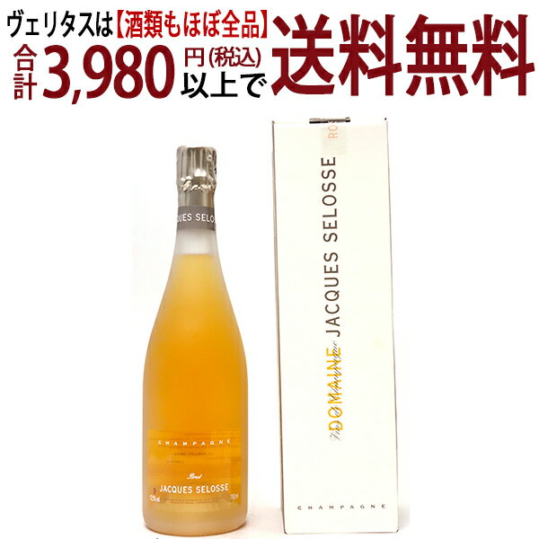 ジャック セロス ブリュット ロゼ 箱付 750ml(シャンパン フランス シャンパーニュ)ロゼ泡 コク辛口 ^VAJS15Z0^