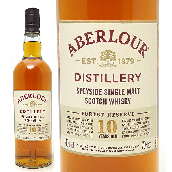 ABERLOUR アベラワー 10年 フォレスト リザーブ 40度 700ml 箱なし 並行品 スペイサイド スコッチウイスキー ^YCALF1J6^