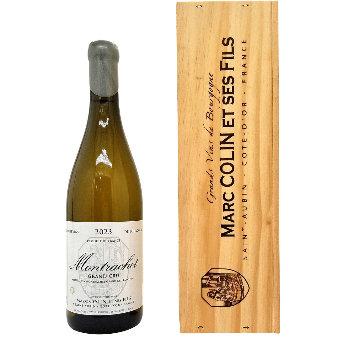 [2023] モンラッシェ グラン クリュ 木箱付 750ml マルク コラン エ セ フィス(ブルゴーニュ フランス)白ワイン コク辛口 ワイン ^B0CMMT23^