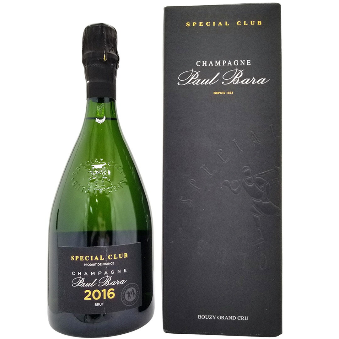 [2016] ポール バラ スペシャル クラブ ブリュット グラン クリュ 箱付 750ml ポール バラ(シャンパン フランス シャンパーニュ)白泡 コク辛口 ^VAPB4516^