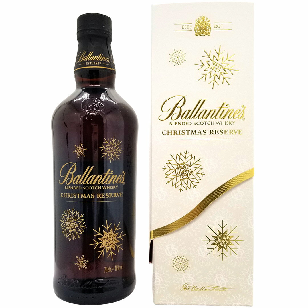 バランタイン クリスマスリザーブ 40度 箱付 700ml 正規品 スコッチウイスキー ^YCBTXRJ0^