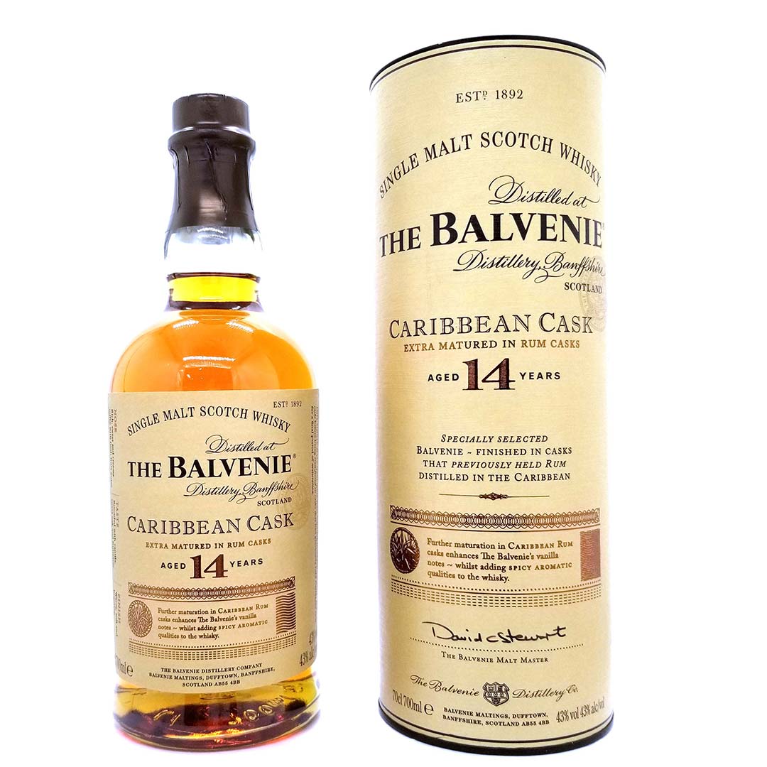 バルヴェニー 14年 カリビアン カスク シングル モルト 43度 箱付 700ml 並行品 スコッチウイスキー ^YCBV4CJ5^