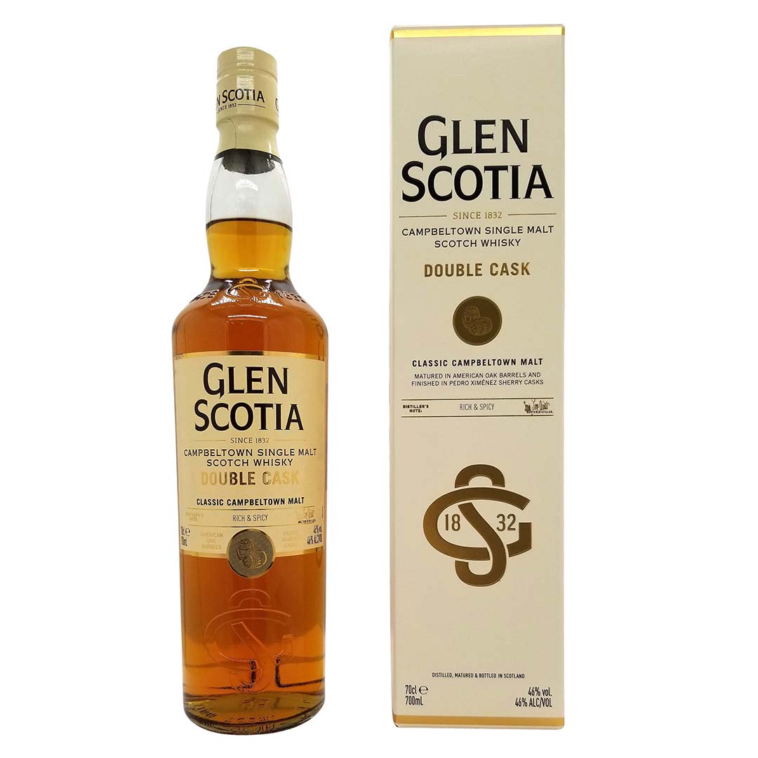 グレン スコシア ダブルカスク シングル モルト 46度 箱付 700ml 並行品 スコッチウイスキー キャンベルタウン ^YCSCWCJ5^