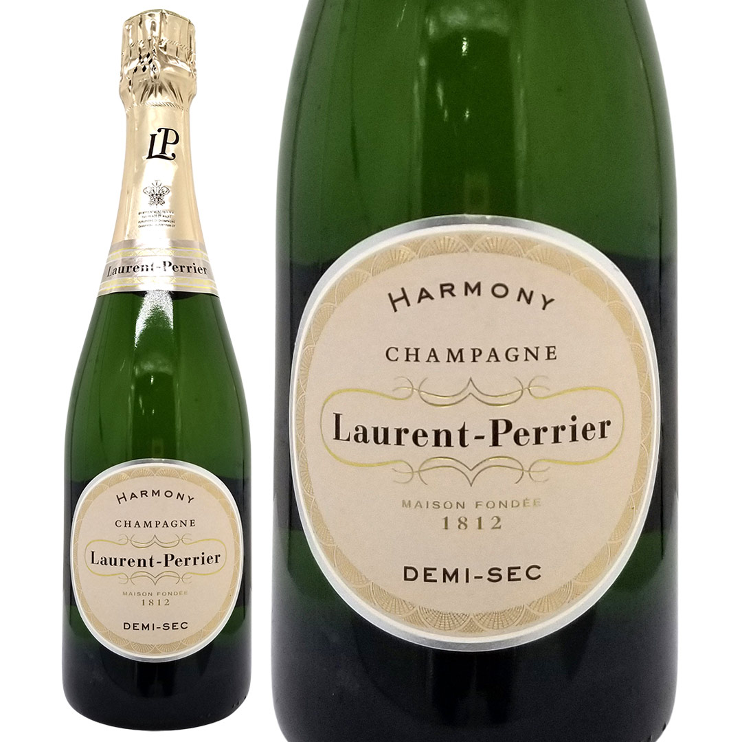 樂天商城 - ローラン ペリエ ドゥミ セック アルモニー ハーモニー 箱なし 正規品 750ml ローラン・ペリエ(シャンパン フランス シャンパーニュ)白泡 やや甘口 ^VALA82Z0^