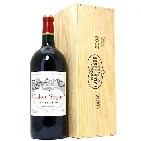 [2008] シャトー カロン セギュール ダブルマグナム 3000ml(サンテステフ第3級 ボルドー フランス)赤ワイン コク辛口 ワイン ^AACS01NX^