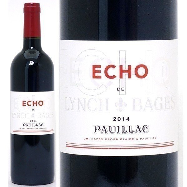 [2014] エコー ド ランシュ バージュ 750ml (ポイヤック ボルドー フランス)赤ワイン コク辛口 ワイン ^ABLB2114^