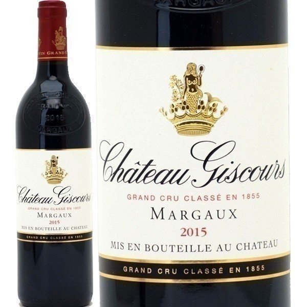 [2015] シャトー ジスクール 750ml (マルゴー第3級 ボルドー フランス)赤ワイン コク辛口 ワイン ^ADGI0115^