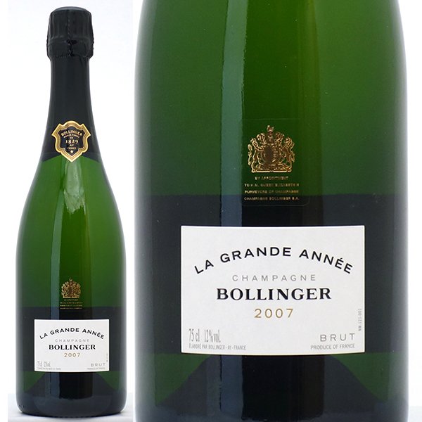 ボランジェ ラ グランダネ 2007 グラン ダネ Bollinger La Grande Annee フランス シャンパン シャンパーニュ