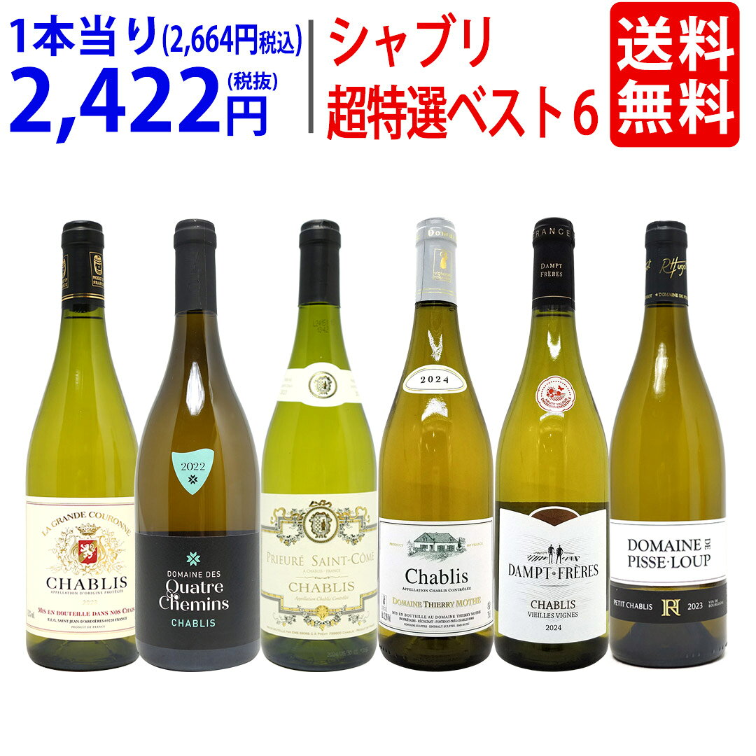 ワイン ワインセット地元シャブリ101蔵激突 超特選ベスト白6本セット 送料無料 飲み比べセット ギフト ^W0C685SE^