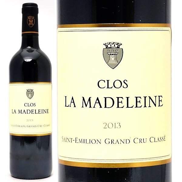 [2013] クロ ラ マドレーヌ 750ml (サンテミリオン特別級 ボルドー フランス)赤ワイン コク辛口 ワイン ^AKMI0113^