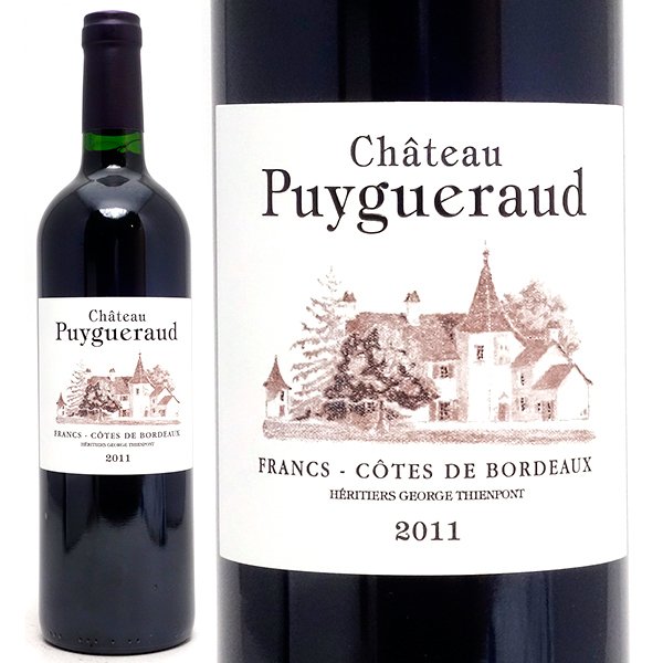 [2011] シャトー ピュイゲロー 750ml (フラン/コート ド ボルドー フランス)赤ワイン コク辛口 ワイン ^ANPG0111^