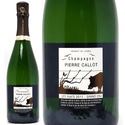 [2011] レ ザヴァ ヴィーニュ アンシエンヌ ミレジメ ブリュット グラン クリュ ピエール カロ 箱なし 750ml シャンパン フランス シャンパーニュ 白泡 コク辛口 ^VACA7611^