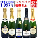 [1] ワイン ワインセットヴェリタス直輸入 豪華シャンパン5本セット 送料無料 飲み比べセット ギフト チラシ1 ^W0XC22SE^