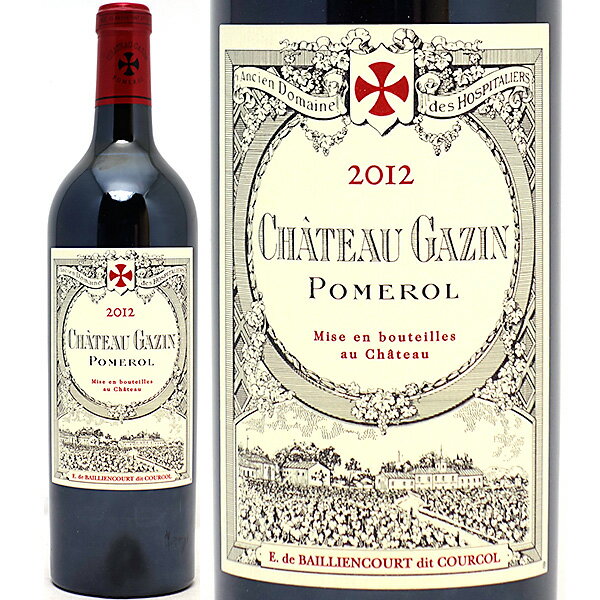 [2012] シャトー ガザン 750ml (ポムロル ボルドー フランス)赤ワイン コク辛口 ワイン ^AMGZ0112^のサムネイル