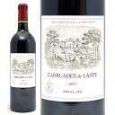 [2011] カリュアド ド ラフィット ロートシルト 750ml (ポイヤック ボルドー フランス)赤ワイン コク辛口 ワイン ^ABLS2111^