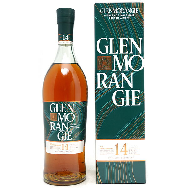 グレンモーレンジ キンタ ルバン 14年　ポートカスクフィニッシュ シングルモルト 46度 箱付 700ml 正規品 ^YCGMQPJ0^