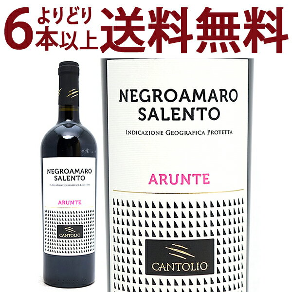 よりどり6本で送料無料  アルンテ サレント ネグロアマーロ IGP 750ml カントリオ(イタリア) 赤ワイン コク辛口 ワイン ^FOCLAR21^