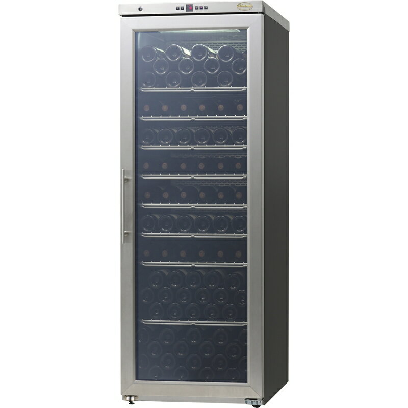 ○ シャンブレア プレミアム160 (PROF200) ワインセラー (ガラス扉・鍵付き・収納本数160本) ^ZHCESB05^