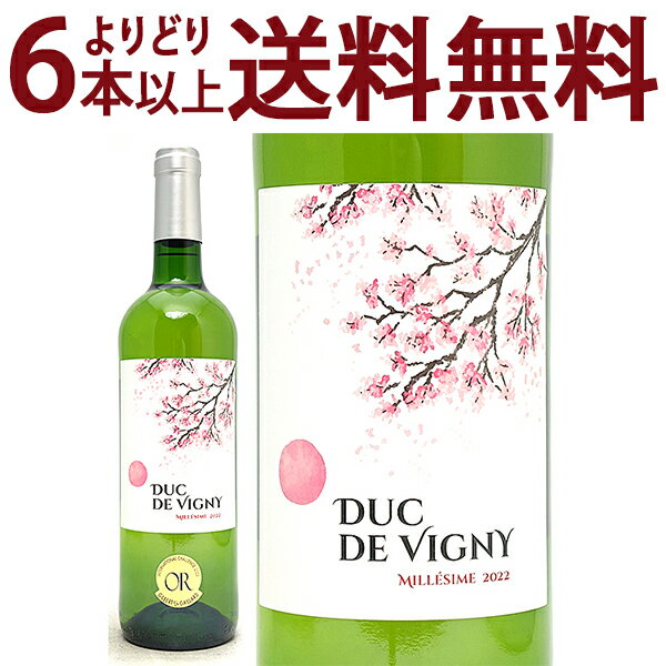 よりどり6本で送料無料 デュック ド ヴィニー ブラン 750ml (AOCボルドー フランス) 白ワイン コク辛口 ワイン ^AOVY1122^