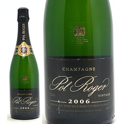 [2006] ブリュット ヴィンテージ ラベル汚れ 箱なし 750ml ポール ロジェ(シャンパン フランス シャンパーニュ)白泡 コク辛口 ワイン ^VAPLBVA6^