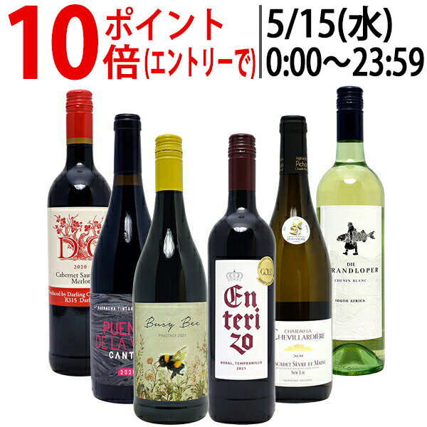 ワイン ワインセット美味しいものだけ6本セット 送料無料 (赤4本+白2本) 飲み比べセット ギフト ^W0F778SE^