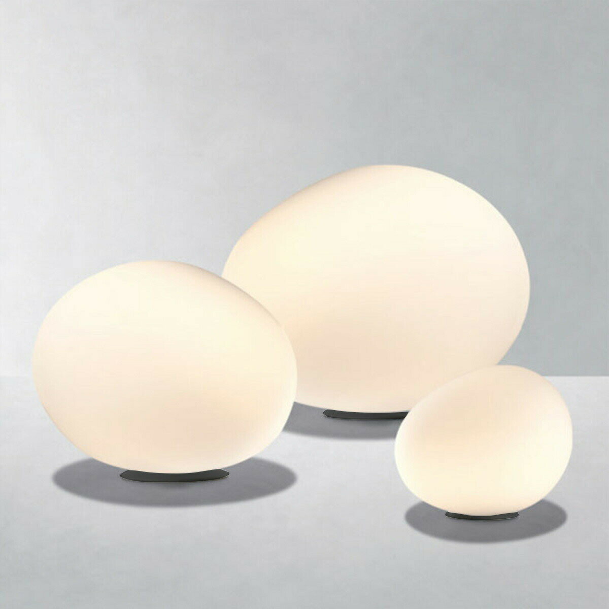VeroMan [31cm] ライト スタンドライト デスクライト ランプ 照明 間接照明 卵型 丸 シンプル モダン レトロ 韓国インテリア コンセント式