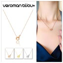 VeroMan BIJOU+ 通体チタン製イニシャルネックレス 小粒ジルコニアがきらめく華奢ペンダント デコルテを上品に彩る繊細デザインで小顔効果も◎ 韓国アクセサリー