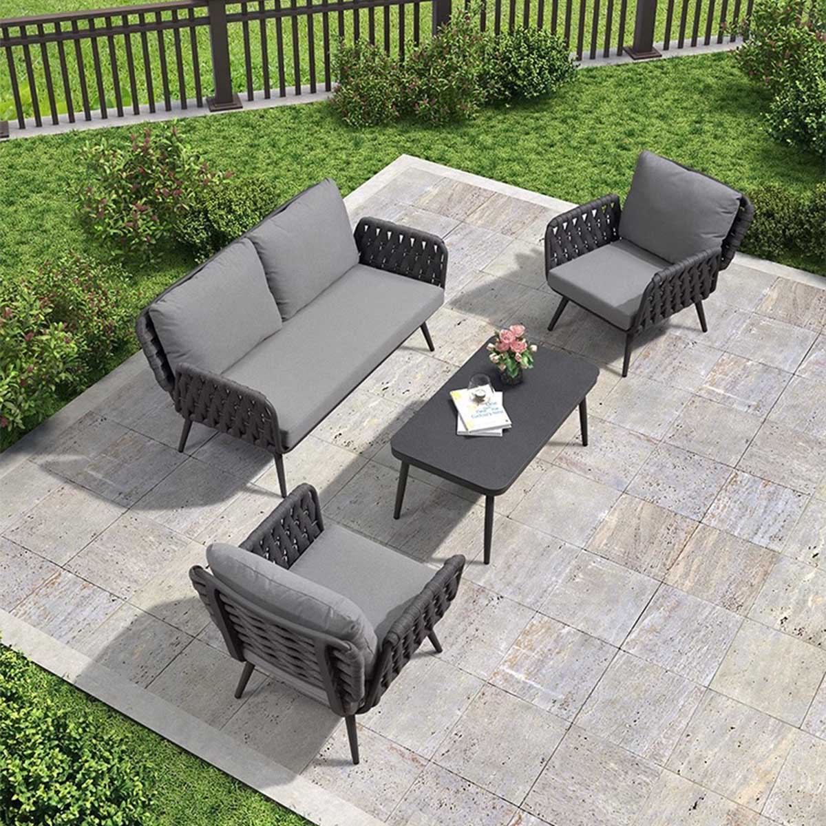 VeroMan テーブル サイドテーブル おしゃれ 四角型 長方形 アウトドア インドア 屋外 室内 プールサイ..