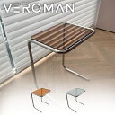 VeroMan クリア サイドテーブル クリア家具 コーヒーテーブル ガラス スチールサイドテーブル コの字型 机 ベッドサイド カフェインテリア 韓国インテリ...