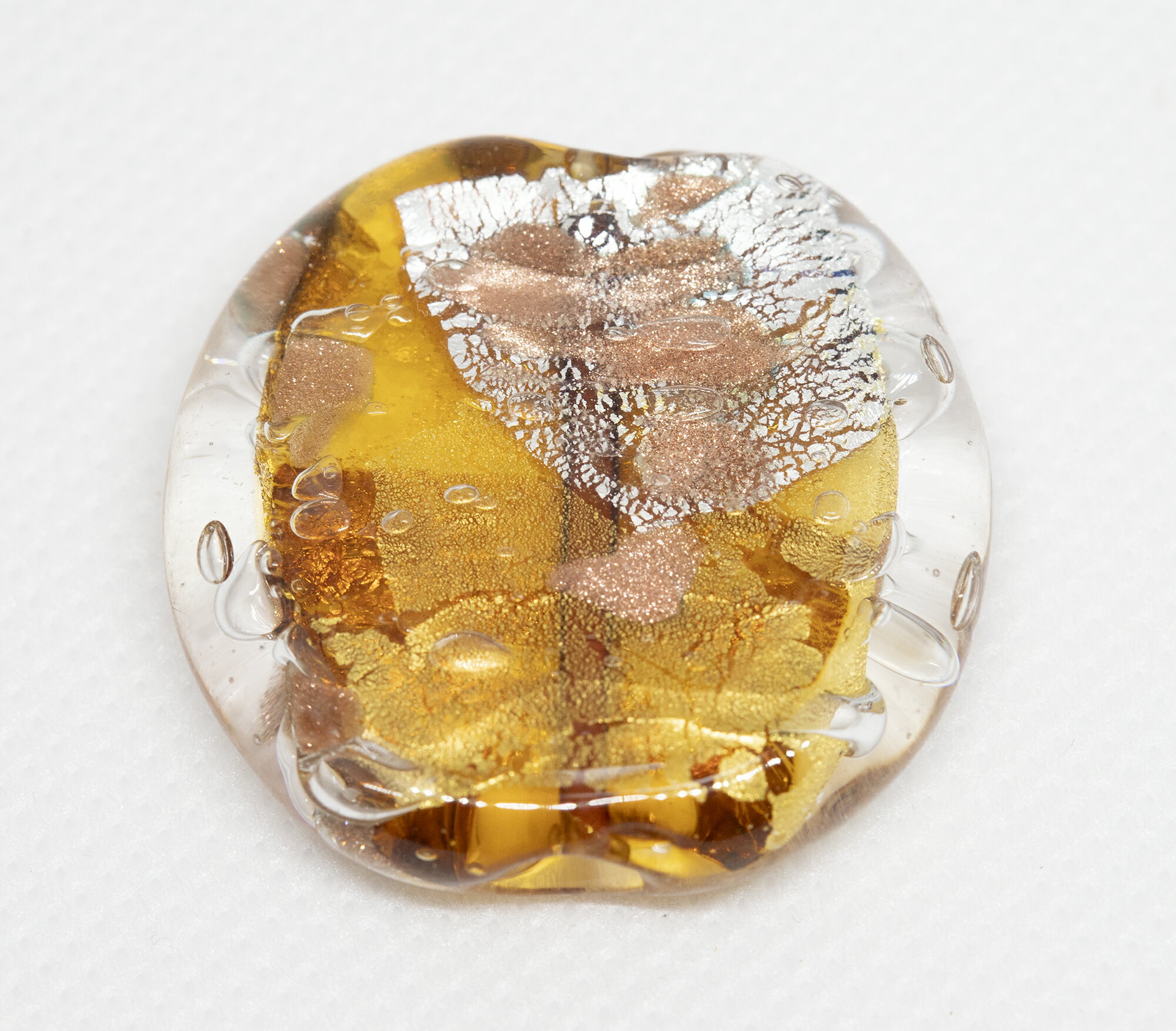 ベネチアンビーズ ムーンライト ピアット トパーズ ビーズストーン ビーズアクセサリー