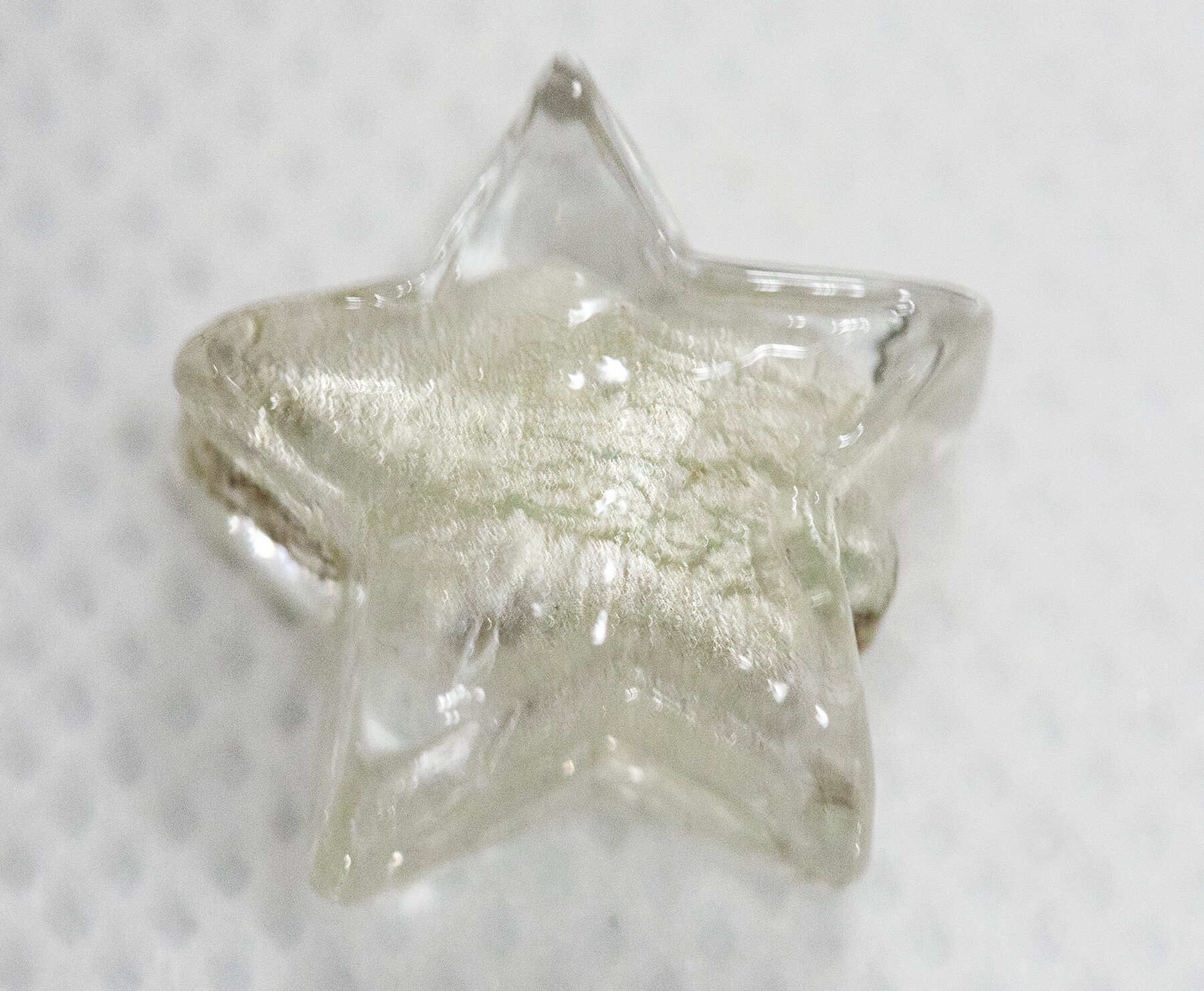 ベネチアンビーズ ステラ ピッコラ ホワイトゴールド/クリスタル アクセサリーパーツ ビーズストーン