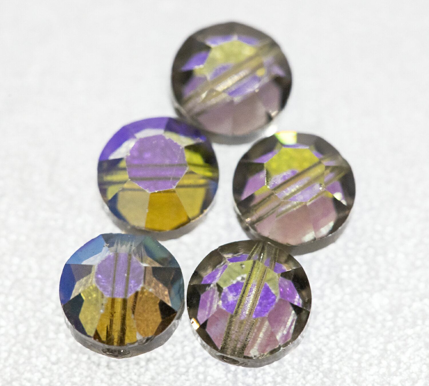 ヴィンテージ スワロフスキー ビーズ スターライト #5100 6ミリ 5個 ビーズパーツ アクセサリーパーツ スワロ