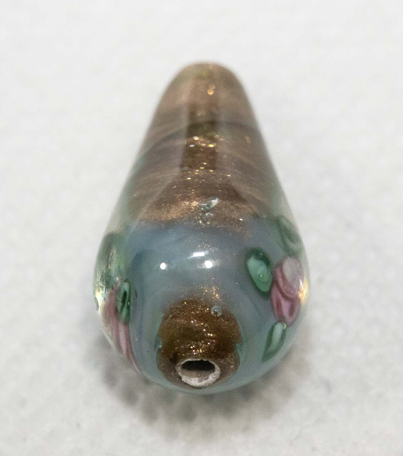 ボヘミアンビーズ チェコローズ クラシック ドロップ ブルー チェコビーズ ビーズパーツ アクセサリーパーツ