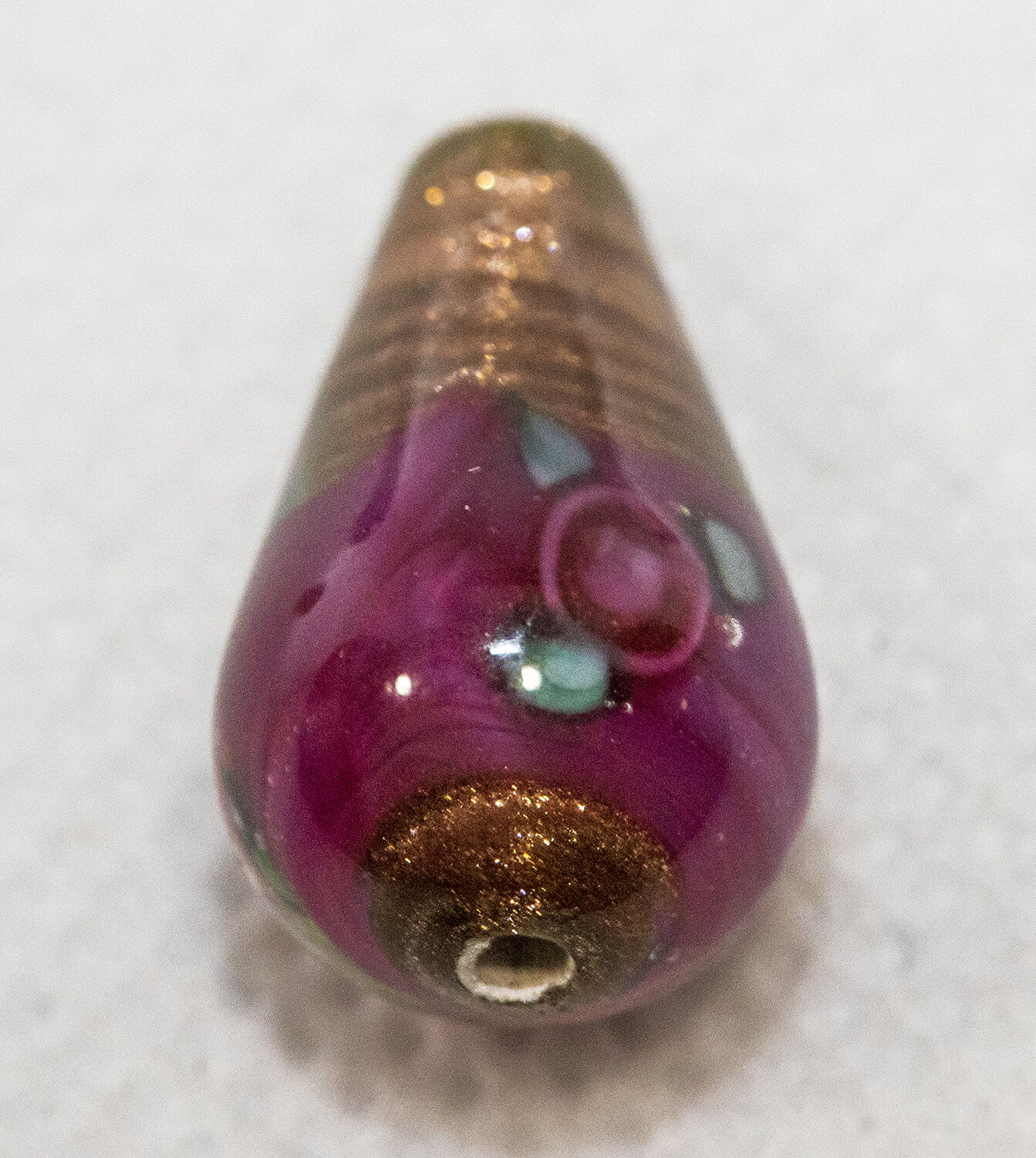 ボヘミアンビーズ チェコローズ クラシック ドロップ ローズ チェコビーズ ビーズパーツ アクセサリーパーツ