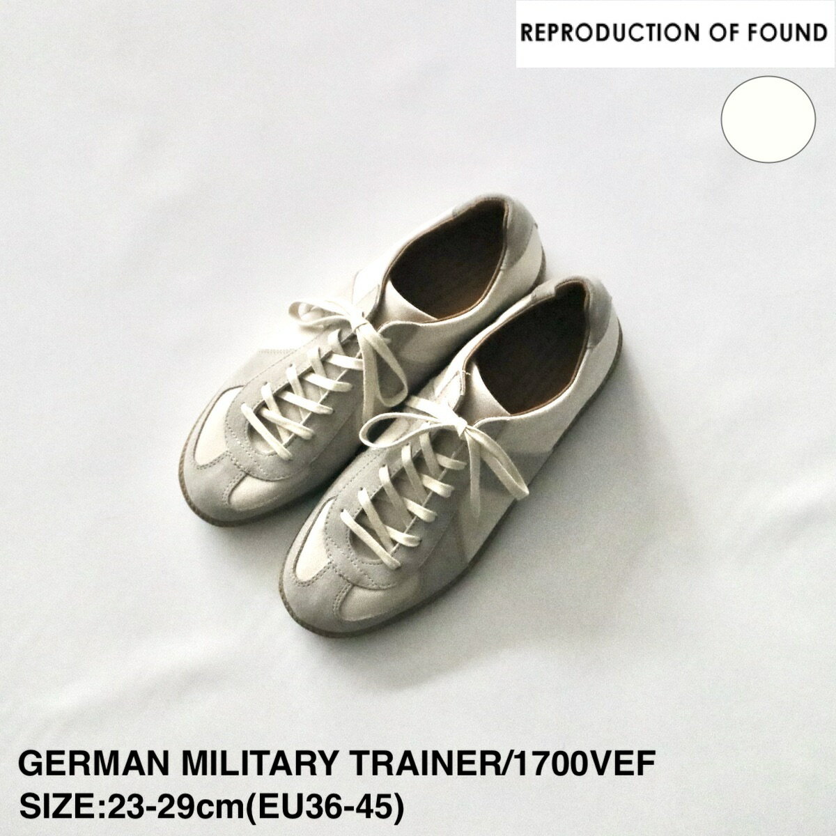 SALE セール 20%OFFリプロダクションオブファウンド GERMAN MILITARY TRAINER 1700VEF | メンズ レディース スニーカー ベンタイルスニーカー キャンバススニーカー シューズ ジャーマン ジャーマントレーナー ミリタリー ミリタリートレーナー