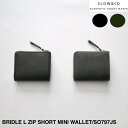 スロウ 財布 メンズ 【SLOW】スロウ -BRIDLE- L ZIP SHORT MINI WALLET | メンズ レディース ウォレット ショートウォレット スマートウォレット コンパクト レザー レザーウォレット Lジップ Lジップウォレット ブライドル ブライドルレザー ミニウォレット 財布 ミニ財布 二つ折り 日本製