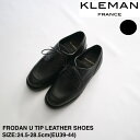 【KLEMAN】クレマン FRODAN U TIP LEATHER SHOES | メンズ シューズ レザー レザーシューズ フローダン Uチップ Uチップシューズ モックトゥ モックトゥシューズ ラバーソール カジュアル フランス ブランド 24.5cm 25cm 25.5cm 26cm 26.5cm 27cm 27.5cm 28cm 28.5cm その1