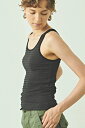 【KHA:KI】カーキ WAVY JERSEY 2WAY TANK TOP レディース タンクトップ レディースタンクトップ ジャージー ジャージータンクトップ 2ウェイ 2ウェイタンクトップ カジュアル シンプル ブランド