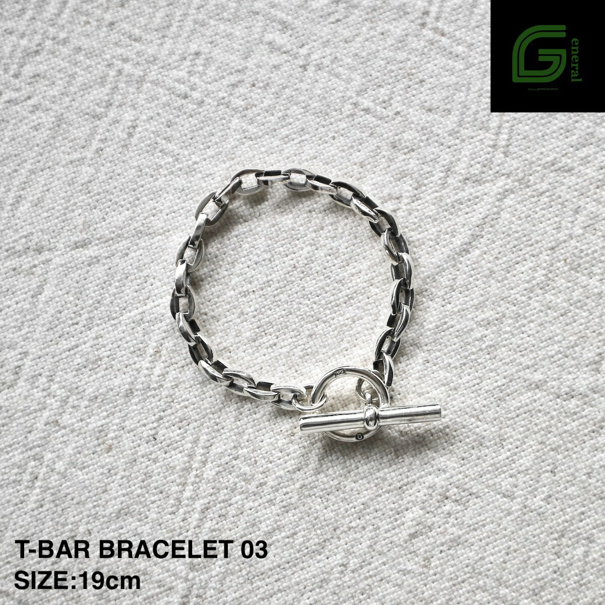 ブレスレット 【GENERAL】ジェネラル T-BAR BRACELET 03 | メンズ レディース ユニセックス アクセサリー ブレスレット シルバー シルバーアクセサリー シルバーブレスレット Tバー Tバーブレスレット ジュエリー シルバージュエリー ヴィンテージ ヴィンテージジュエリー 日本製