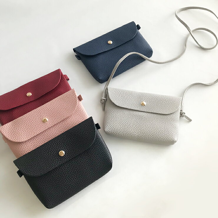 【最終SALE】5color ミニポシェット 斜め掛け ミニショルダーバッグ ポーチ ミニバ...