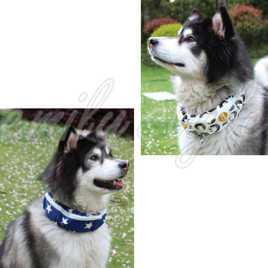 【保冷剤付き☆クールネック】涼しい ひんやり スター柄 シロクマ柄 クールスヌード...