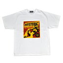 HYSTERIC GLAMOUR ヒステリックグラマー 半袖Tee Tシャツ ホワイト 白 プリント アメカジ カジュアル 春夏 メンズ ファッション TAKE YOUR TIME Tシャツ