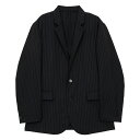 楽天VerteX SHOPMARKAWARE マーカウェア サックコート テーラードジャケット ストライプ SACK COAT BROWN STRIPE ORGANIC WOOL TROPICAL