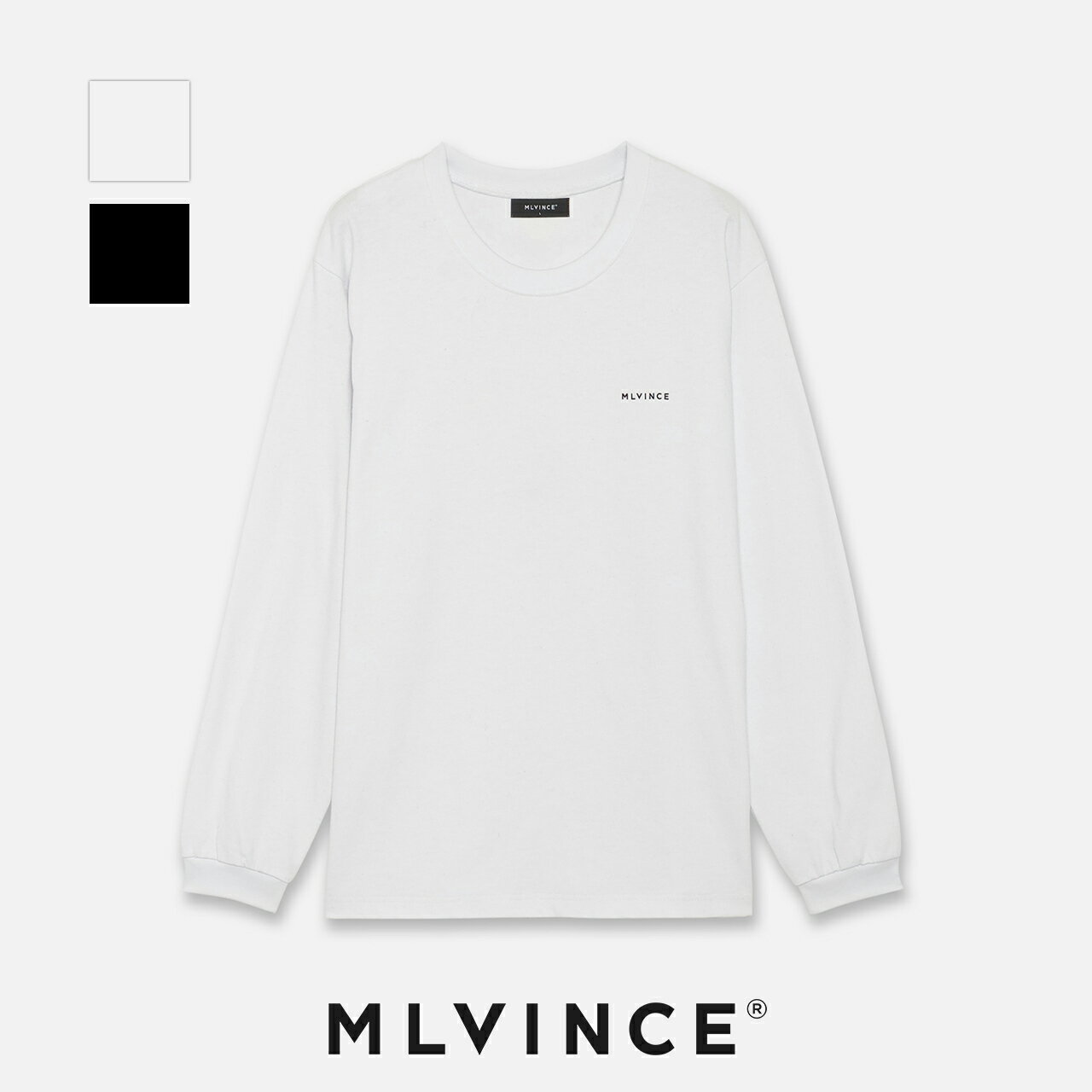 MLVINCE メルヴィンス CLASSIC LOGO L/S TEE クラシックロゴTシャツ