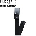 ベルト エレクトリック ELECTRIC RUBBER GACHA BELT ラバー素材伸縮ガチャベルト(4)
