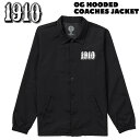 ファッション ジャケット 24FW 1910 ナインティーンテン オージーフーディコーチジャケット OG HOODED COACHES JACKET