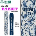 【予約】 25-26 ユニット ラビット UNIT RABBIT スノーボード 板 25-26-BO-BST 153cm 158cm 163cm
